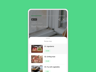 Recipe - Daily UI