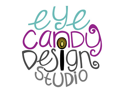 Eye Candy Design Studio 1 brand identity branding corporate id graphic design illustration logo logo design typography