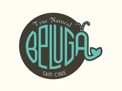 Beluga Skin Care Logo Design baby care brand identity branding corporate id graphic design icon logo logo desing natural organic typography