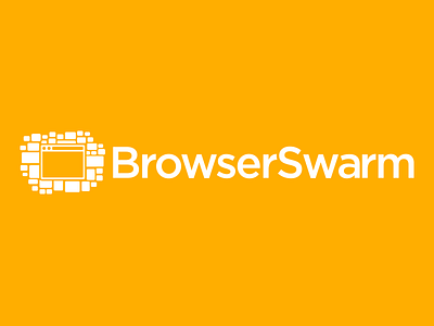 BrowserSwarm one color browser browserswarm gotham icon logo