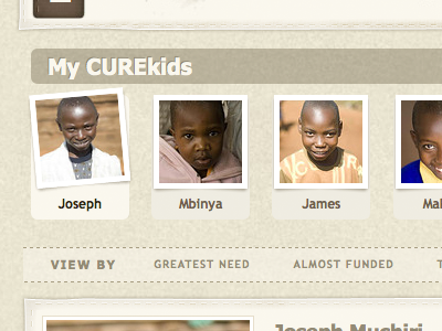 myCUREkids list