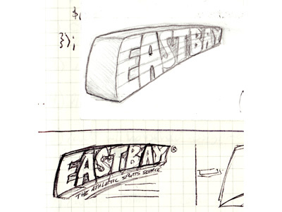 Eastbay Sketch concept eastbay logo self initiated sketch