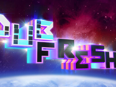 Dubfresh 3D Final 3d c4d cinema 4d dubfresh dubstep fantasy futuristic illustration space