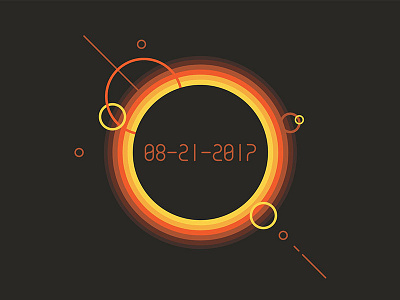 Solar Eclipse t-shirt design