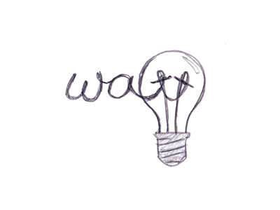 Bulb Based Logo concept