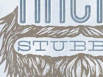 Arctic Stubble logo arctic stubble blanch blue brown hellenic wide logo offset vintage winter