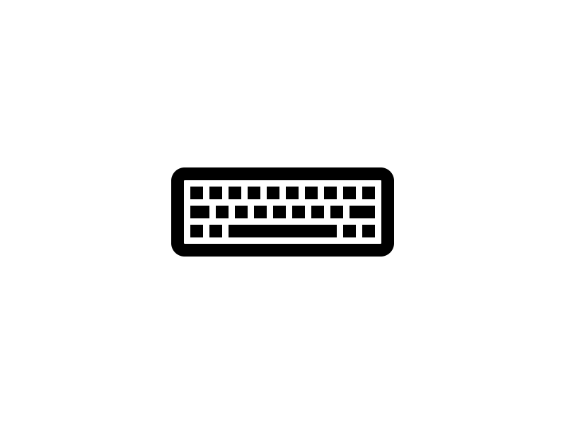 computer keyboard icon