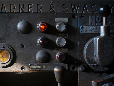 Vintage Machine Shop photography prelude.design