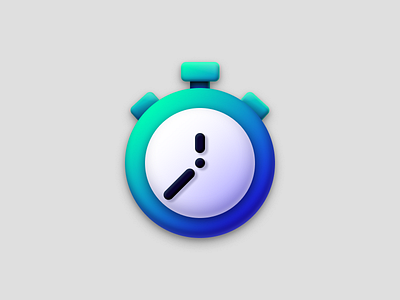 Chronometer apple art assets design icon illustration skeuomorph skeuomorphism ui vector