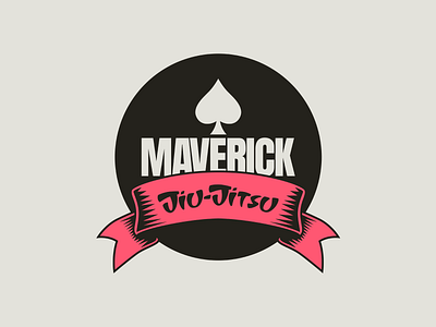 Maverick Jiu-Jitsu Logo branding design icon logo logodesign typography