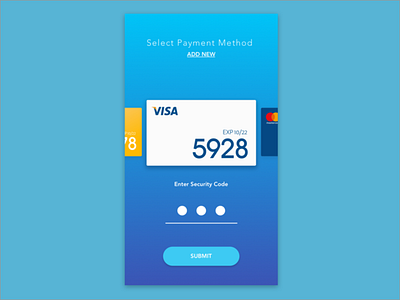 Daily UI #002 card checkout credit daily ui numbers