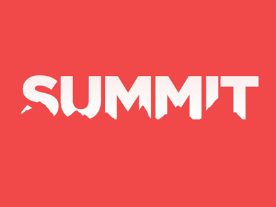 Summit Loading Screen app loading logo mountains red summit