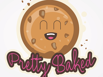 PrettyBaked design illustrator logo vector