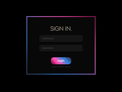 Login Page design login login screen ui