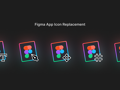 Figma App Icon Replacement (.icns) app figma icns icon mac icon mac os icon pen tovi