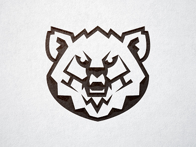 Grizzly Bear Logo by Brian Beyer on Dribbble