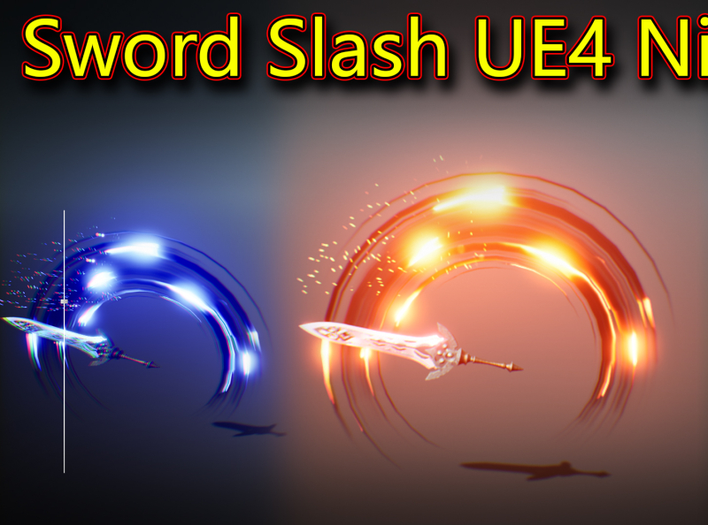 Sword Slash In Ue4 Niagara Tutorial By Ashif Ali On Dribbble