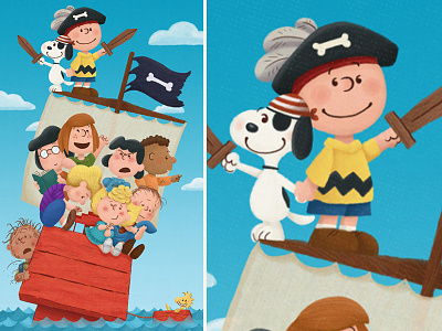 Snoopy pirates snoopy