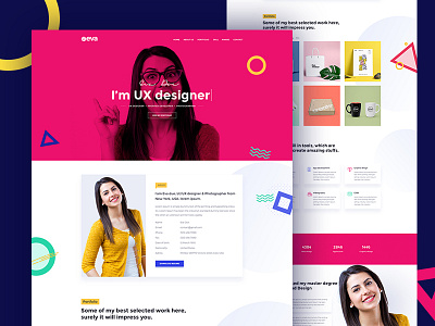 Personal Portfolio PSD Template