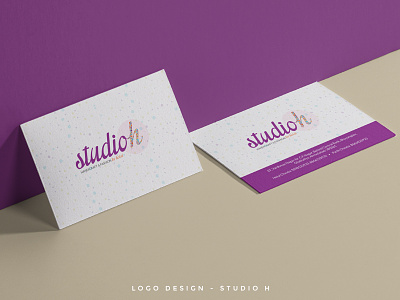 Logo design - Studio H brand branddesign creative logo logodesign
