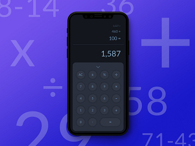 Daily UI: 004 Calculator Dribbble adobe illustrator adobe xd calculate calculator app calculator ui daily ui dailyui dailyui 004 dailyuichallenge illustration illustrator ui ui ux uidesign