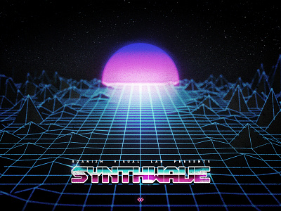 Synthwave Wallpaper c4d synthwave wallpaper