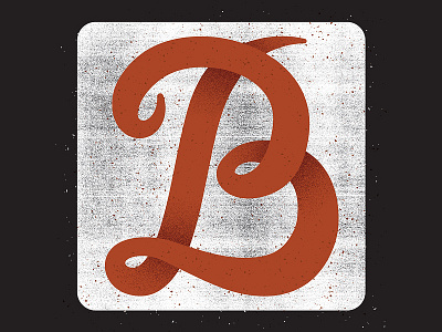 B 36days 36daysoftype illustration letter letterform lettering script