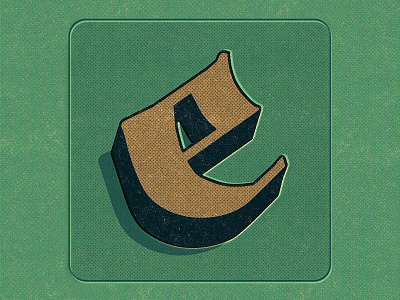 E 36days 36daysoftype e illustration letter lettering type