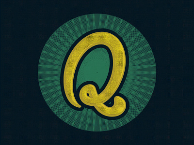 Q 36days 36daysoftype design illustration q type