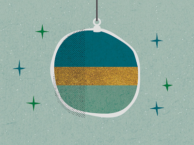 Ornament 8 christmas illustration ornament simple