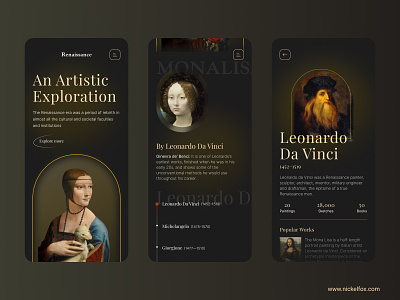 Renaissance Art - Mobile Responsive