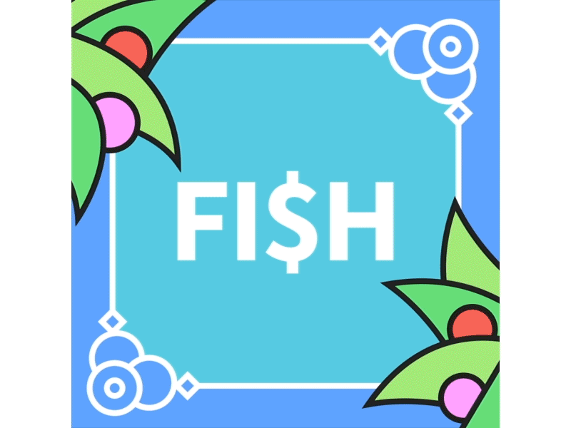 Fish Origin animation character color gif illustration shmancy story vector