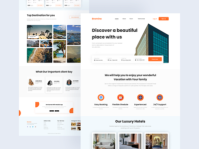 Bromine - Hotel Booking Website