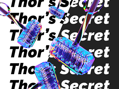 Thor's Secret 3d c4d design motion design octane