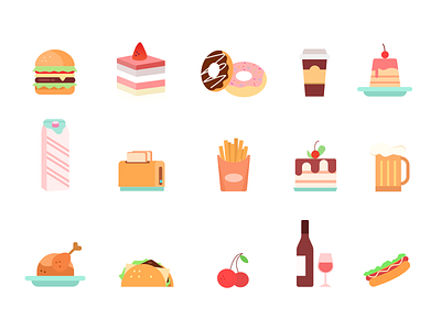 Food Icon icon illustration ui