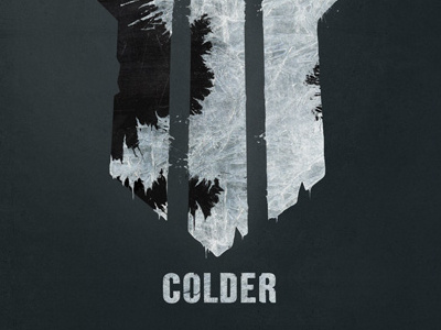 Colder album art artwork ice photo manipulation