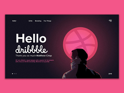 Hello! design ui ux web