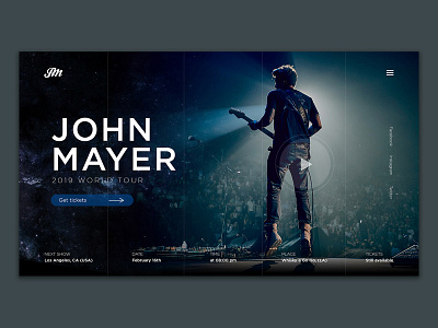John Mayer design ui ux web