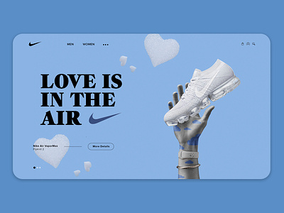 Air Max V2 design ui ux web