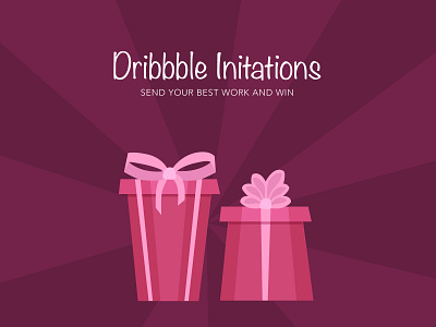 Dribbble Invitations gift invitations invite