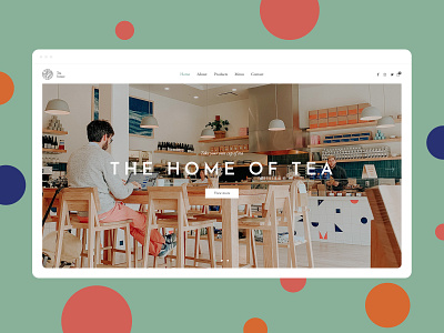 Tea House colorful design tea tea house tea shop template theme wordpress