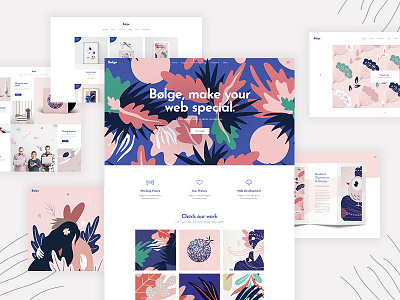 Illustrator Portfolio Designs Themes Templates And Downloadable Graphic Elements On Dribbble