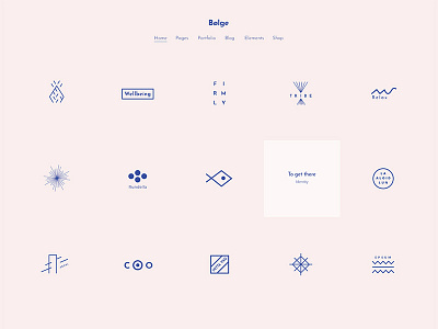 Bolge Logo portfolio home