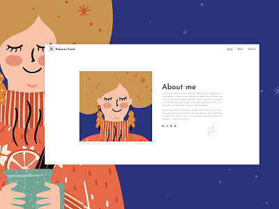 Illustrator Portfolio Designs Themes Templates And Downloadable Graphic Elements On Dribbble