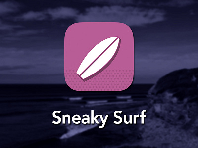 Sneaky Surf - Icon 005 dailyui