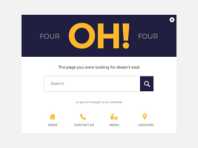 Four OH! Four 008 dailyui