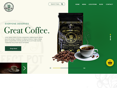 coffee website landing page coffee website coffeeshop hotel ui kenya ui designer nairobi restaurant branding restaurants