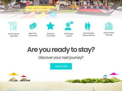 Beach Travel Website