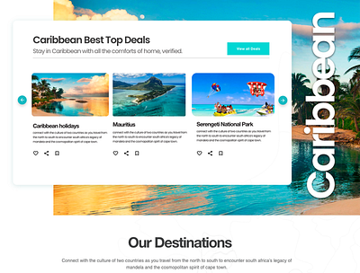 Beach Travel Website beach travel website beach travel website hotel ui nairobi travel website typography ui