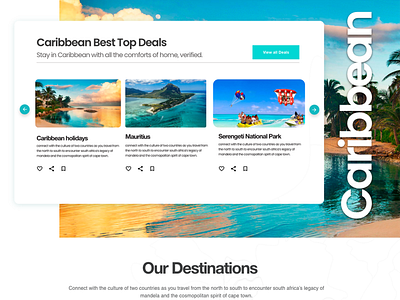 Beach Travel Website